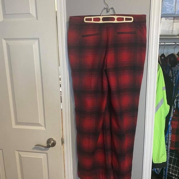 Pink Tartan Flannel Pants - Picture 4 of 4